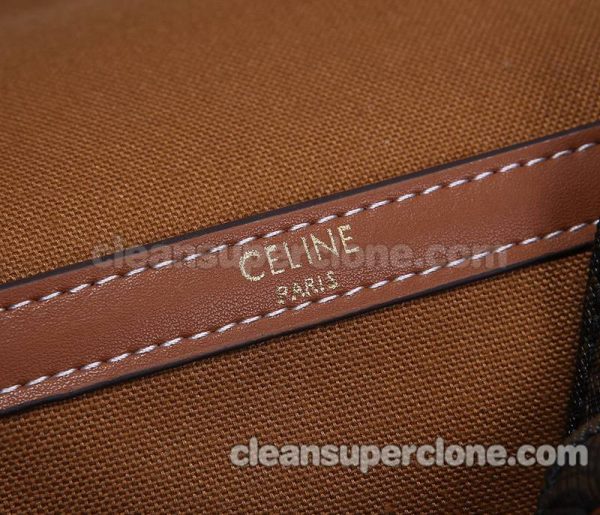 Celine bag Super Clone picture and price brown Shoulder Crossbody cowhide women 7