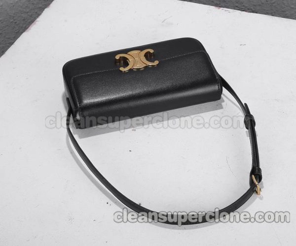 Shoulder bag replica details and pricing black Celine Crossbody cowhide women 4