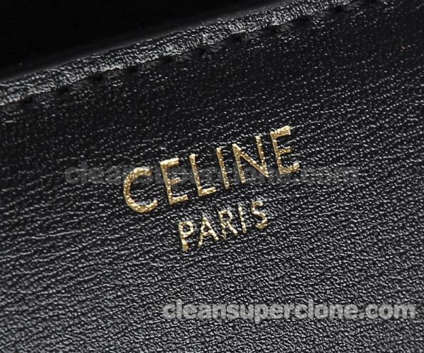 Shoulder bag replica details and pricing black Celine Crossbody cowhide women 8