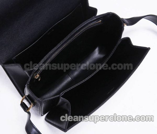 Celine bag Super Clone picture and price black Shoulder Crossbody cowhide women 9