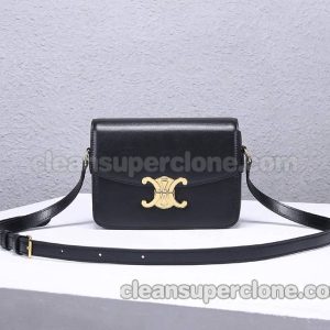 Shoulder bag replica details and pricing black Celine Crossbody cowhide women