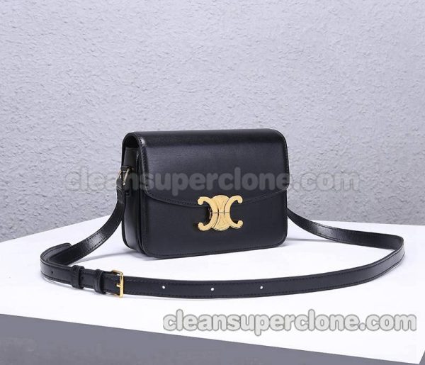 Shoulder bag replica details and pricing black Celine Crossbody cowhide women 2