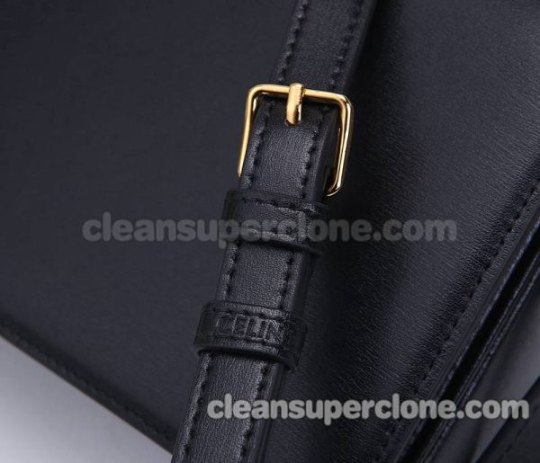 Shoulder bag replica details and pricing black Celine Crossbody cowhide women 5