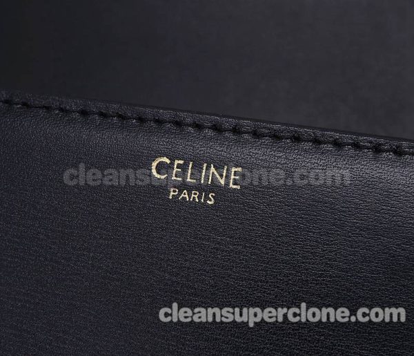 Shoulder bag replica details and pricing black Celine Crossbody cowhide women 6