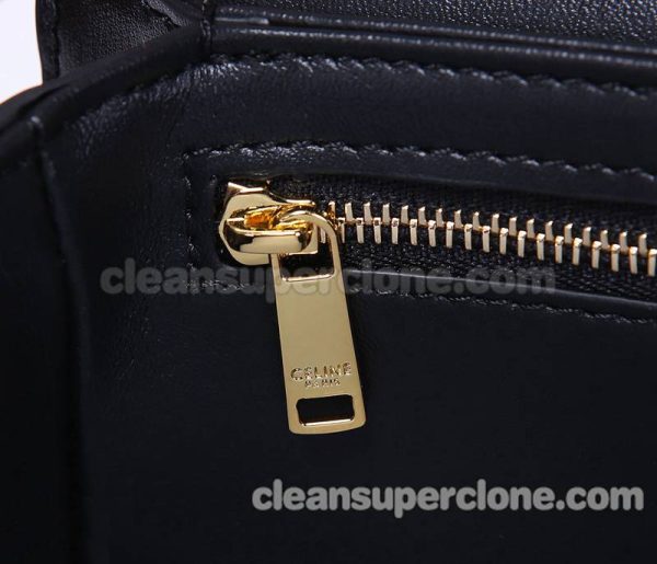 Shoulder bag replica details and pricing black Celine Crossbody cowhide women 7