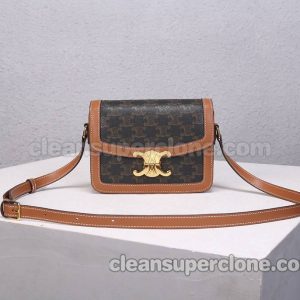 Shoulder bag replica details and pricing brown Celine Crossbody canvas women