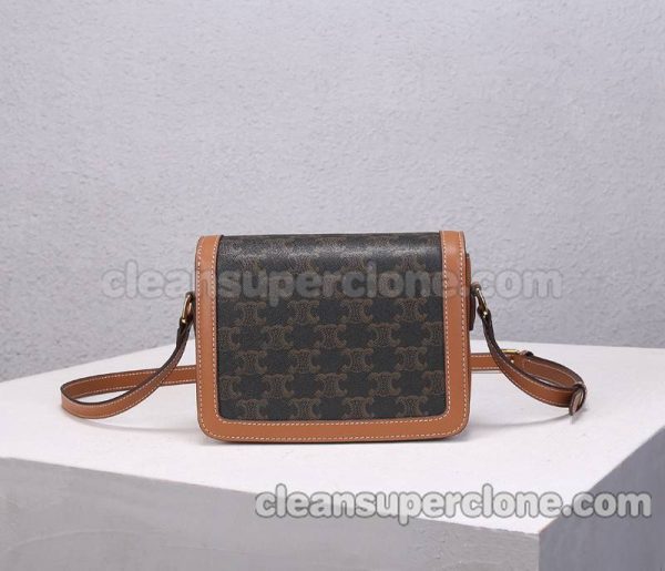 Shoulder bag replica details and pricing brown Celine Crossbody canvas women 3