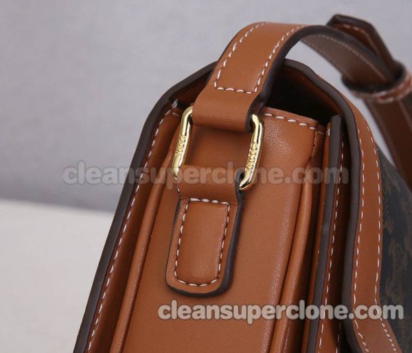 Shoulder bag replica details and pricing brown Celine Crossbody canvas women 6