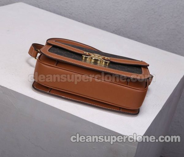 canvas bag 1:1 Copy description and price brown Celine Shoulder Crossbody women 4