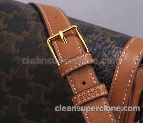 canvas bag 1:1 Copy description and price brown Celine Shoulder Crossbody women 7