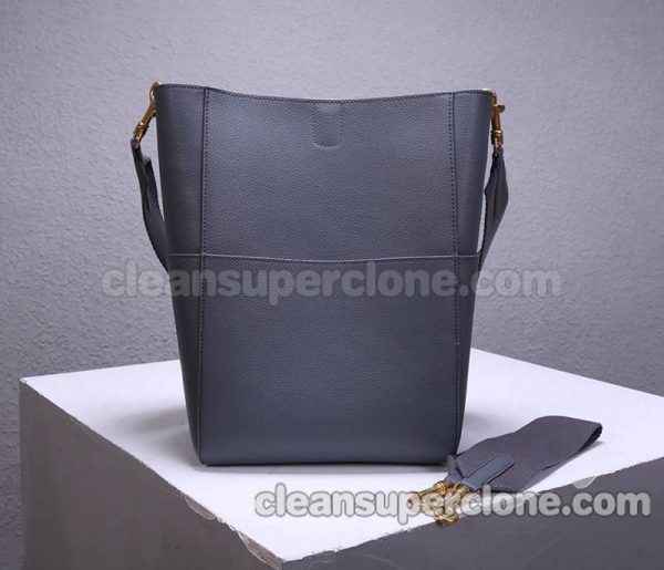 cowhide bag 1:1 Copy description and price gray Celine Shoulder women 3