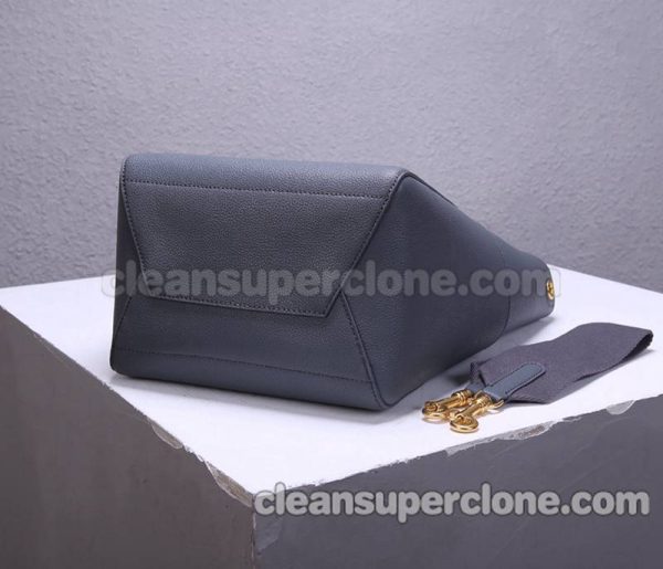 cowhide bag 1:1 Copy description and price gray Celine Shoulder women 4