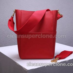 Celine bag Super Clone picture and price red Shoulder cowhide women