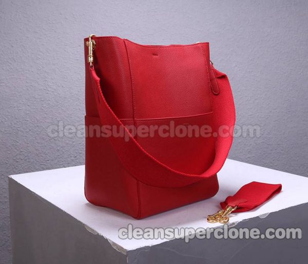 Celine bag Super Clone picture and price red Shoulder cowhide women 2