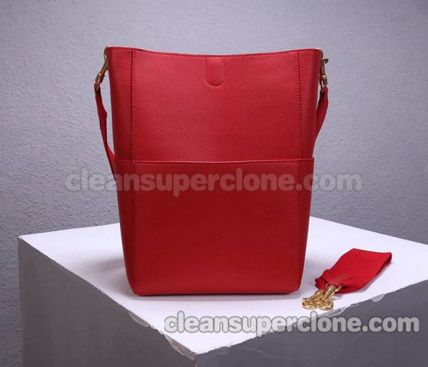 Celine bag Super Clone picture and price red Shoulder cowhide women 3