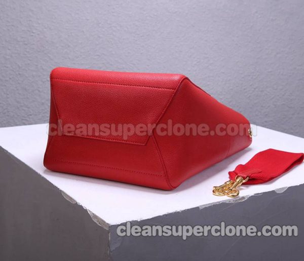 Celine bag Super Clone picture and price red Shoulder cowhide women 4