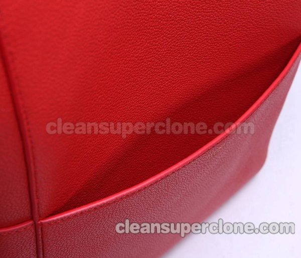 Celine bag Super Clone picture and price red Shoulder cowhide women 5