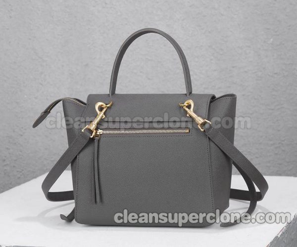 cowhide bag 1:1 Copy description and price gray Celine Handbag Shoulder Crossbody women 3