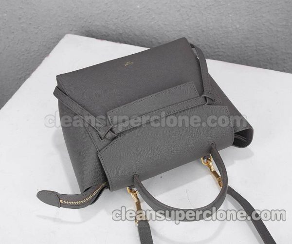 cowhide bag 1:1 Copy description and price gray Celine Handbag Shoulder Crossbody women 4