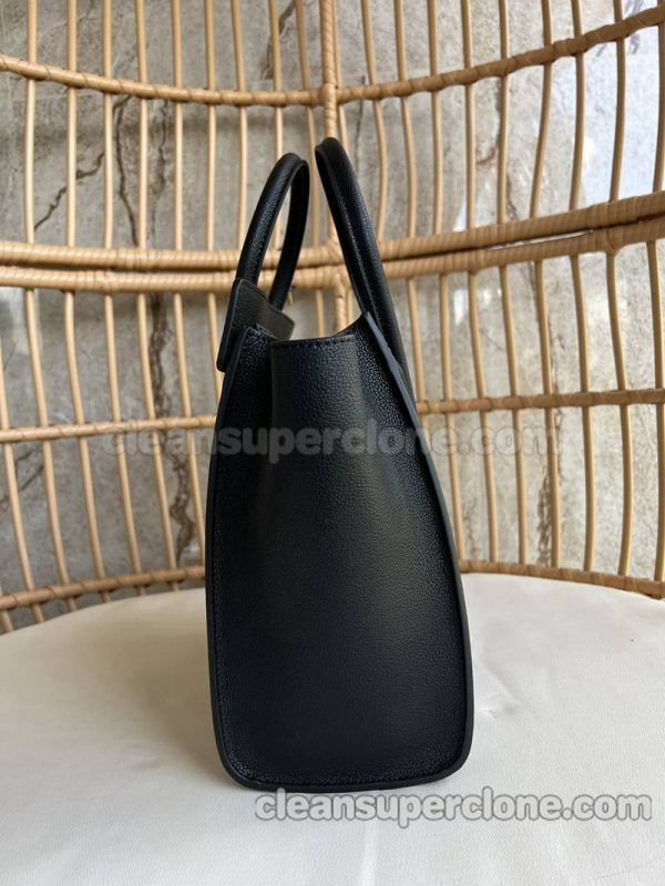 cowhide bag 1:1 Copy description and price black Celine Handbag women 2