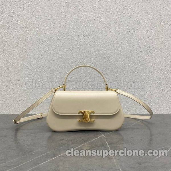 Handbag bag replica details and pricing white Celine Shoulder Crossbody cowhide women