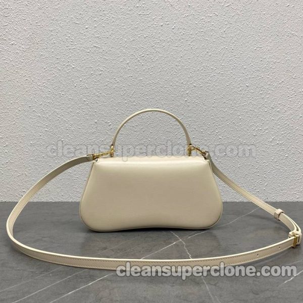 Handbag bag replica details and pricing white Celine Shoulder Crossbody cowhide women 3