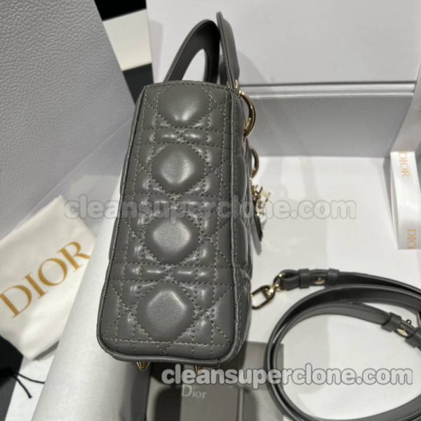 sheepskin bag 1:1 Copy description and price gray Dior Handbag women 2