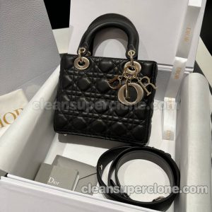 Dior bag Super Clone picture and price black Handbag sheepskin women