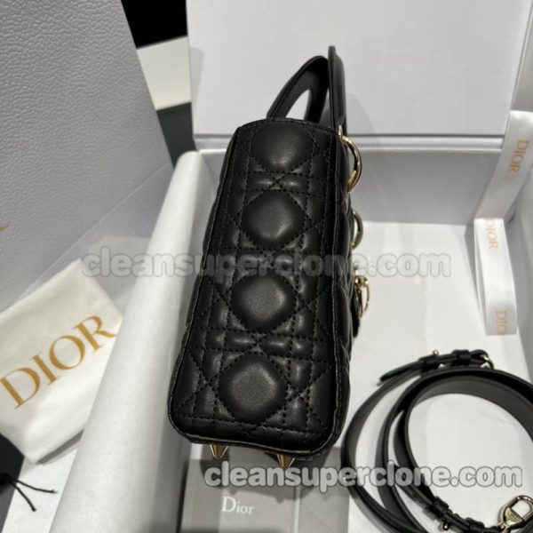 Dior bag Super Clone picture and price black Handbag sheepskin women 2