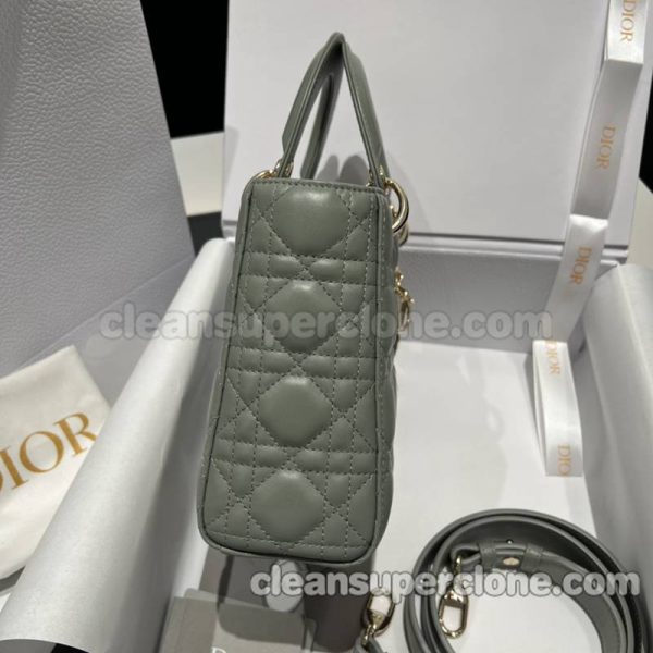 Handbag bag replica details and pricing green Dior sheepskin women 2