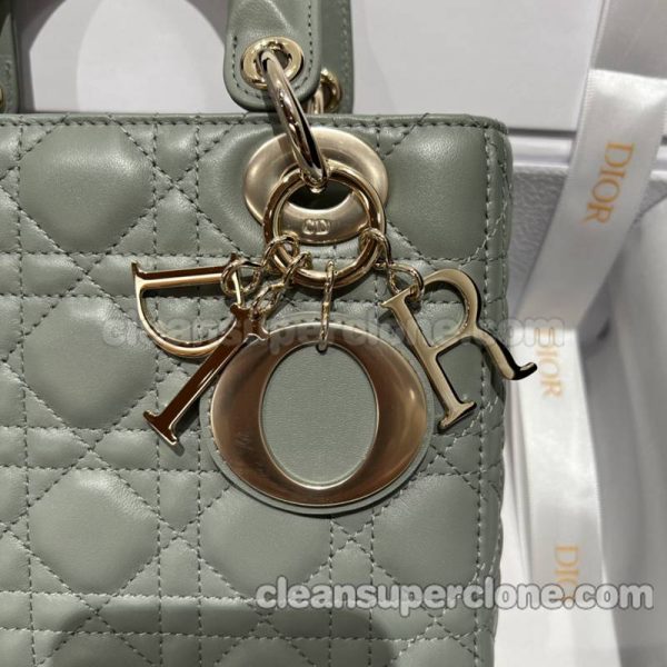 Handbag bag replica details and pricing green Dior sheepskin women 5