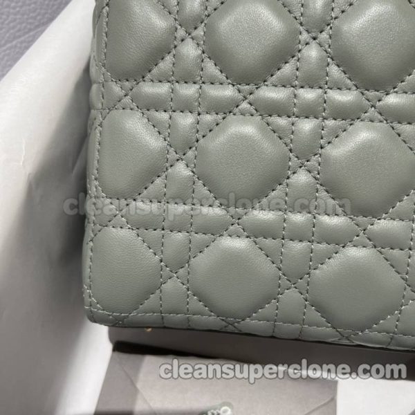 Handbag bag replica details and pricing green Dior sheepskin women 6