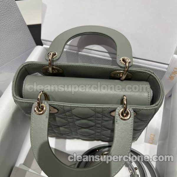 Handbag bag replica details and pricing green Dior sheepskin women 8