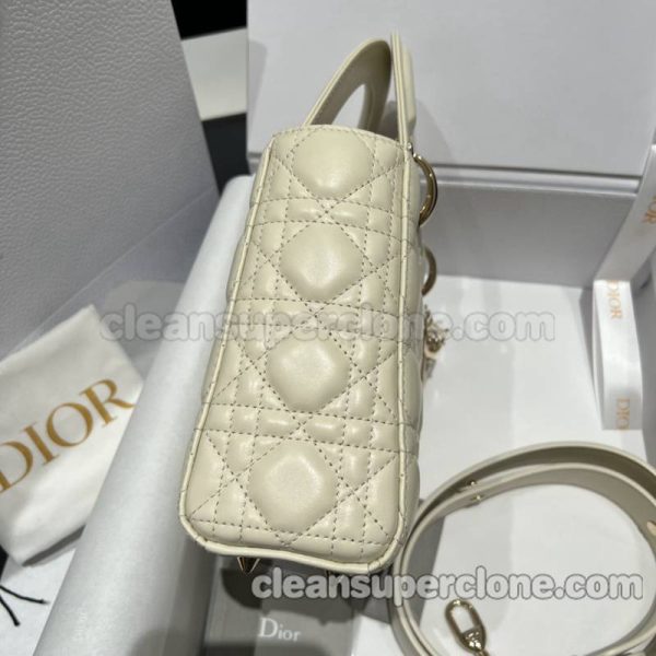 sheepskin bag 1:1 Copy description and price white Dior Handbag women 2