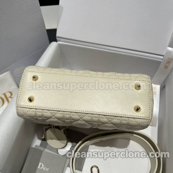 sheepskin bag 1:1 Copy description and price white Dior Handbag women 4