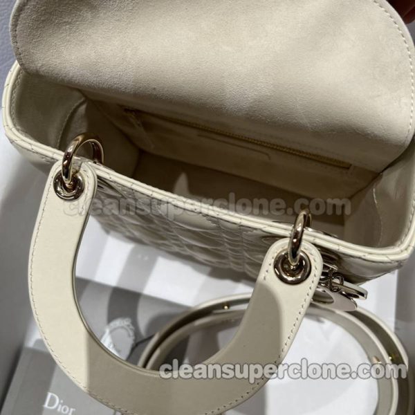 sheepskin bag 1:1 Copy description and price white Dior Handbag women 8