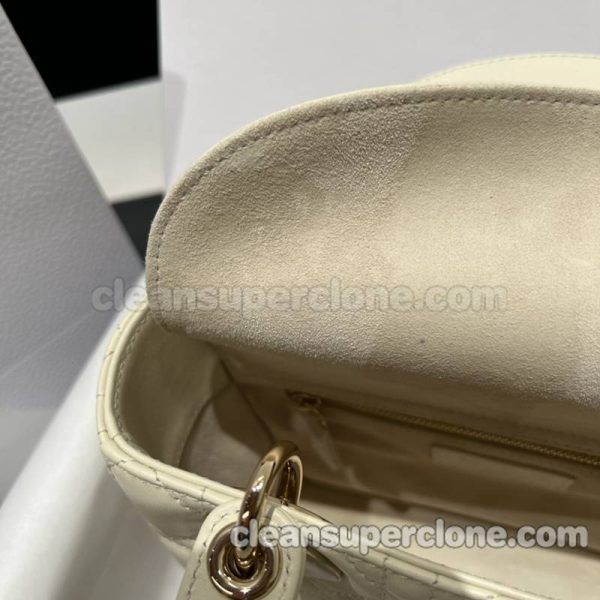 sheepskin bag 1:1 Copy description and price white Dior Handbag women 9