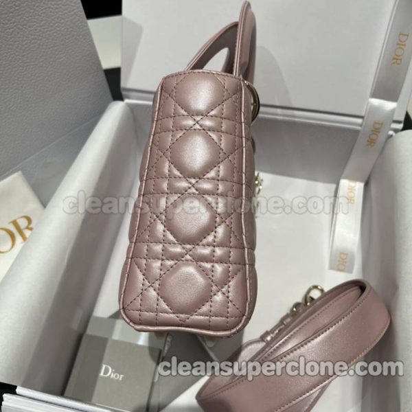 Dior bag Super Clone picture and price pink Handbag sheepskin women 2