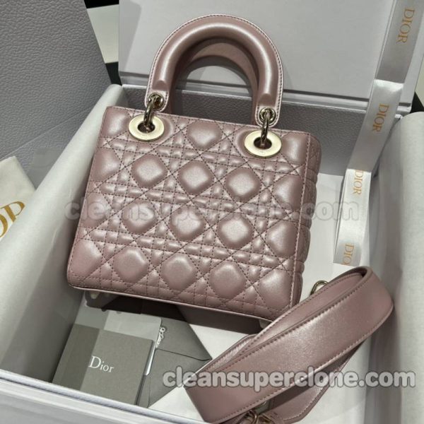 Dior bag Super Clone picture and price pink Handbag sheepskin women 3