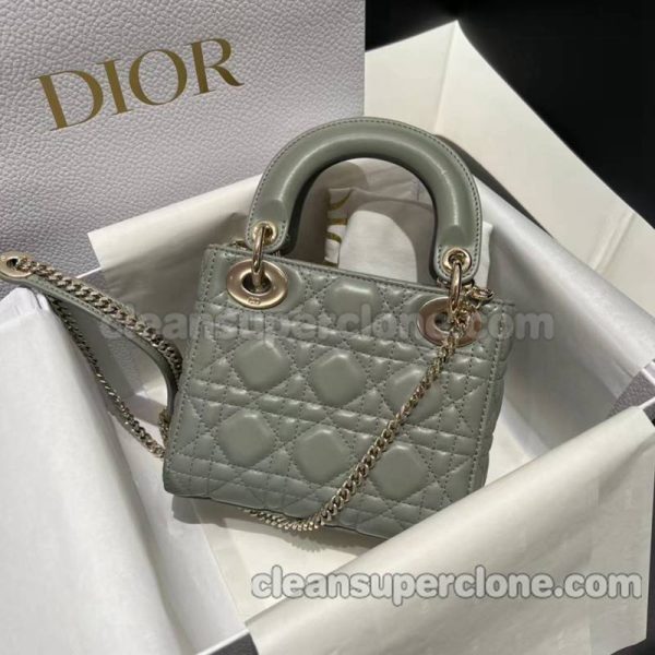 sheepskin bag 1:1 Copy description and price Lava gray Dior Handbag women 3