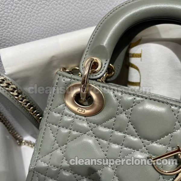 sheepskin bag 1:1 Copy description and price Lava gray Dior Handbag women 6