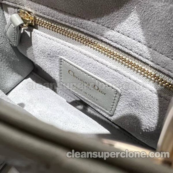 sheepskin bag 1:1 Copy description and price Lava gray Dior Handbag women 8