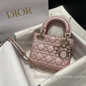 Handbag bag replica details and pricing Pearlescent pink Dior sheepskin women