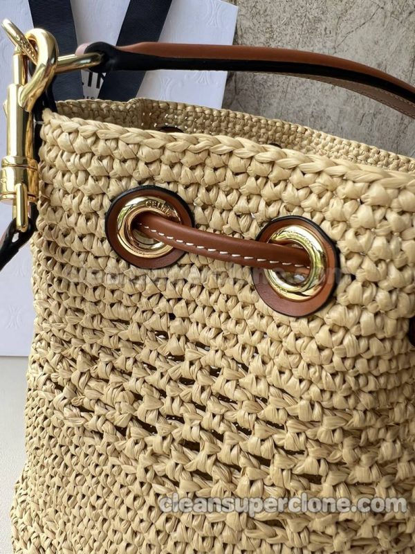 Handbag bag replica details and pricing tawny Celine Shoulder Woven women 7