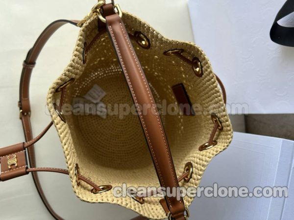 Handbag bag replica details and pricing tawny Celine Shoulder Woven women 9