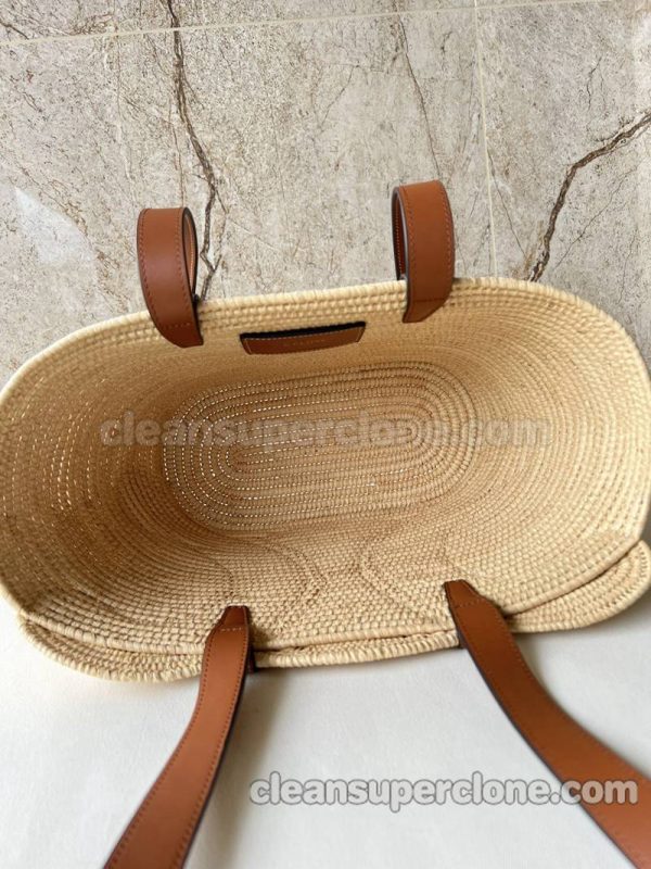 Celine bag Super Clone picture and price tawny Handbag Woven women 8