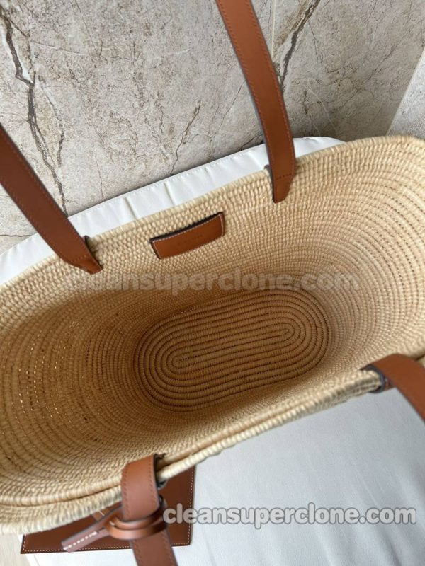 Shoulder bag replica details and pricing tawny Celine Woven women 8