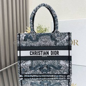 Dior bag Super Clone picture and price painted design Handbag tote women