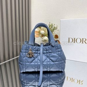 Dior bag Super Clone picture and price blue Handbag cowhide women 2