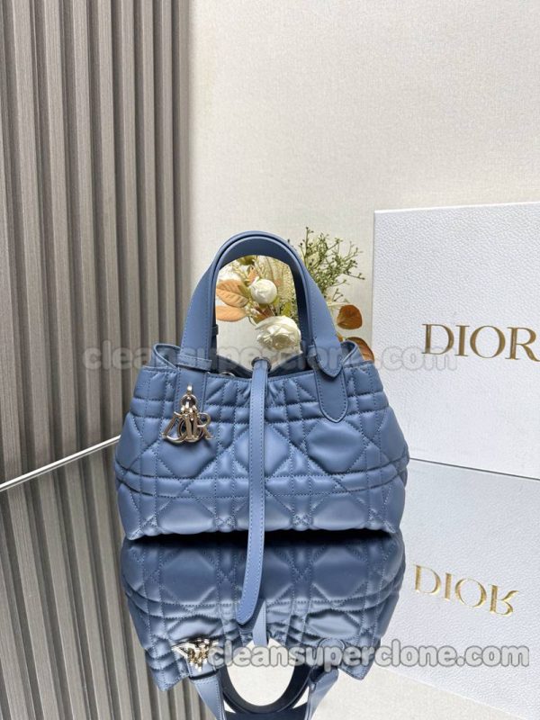 Dior bag Super Clone picture and price blue Handbag cowhide women 2